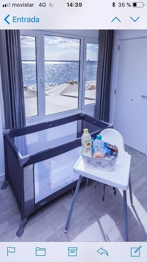 Luxury Suite Sea Front IV Playa Honda  Apartment
